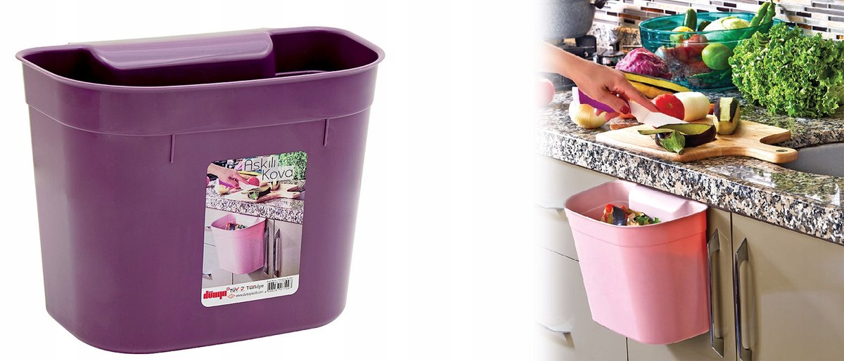 Hangende Keuken Afvalbak - Compact en BPA-Vrij
