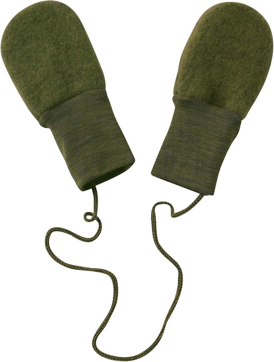 Babywantjes zonder duim 50/56 - fleece - 100% nieuwe wol - warm en comfortabel - ShopVlot