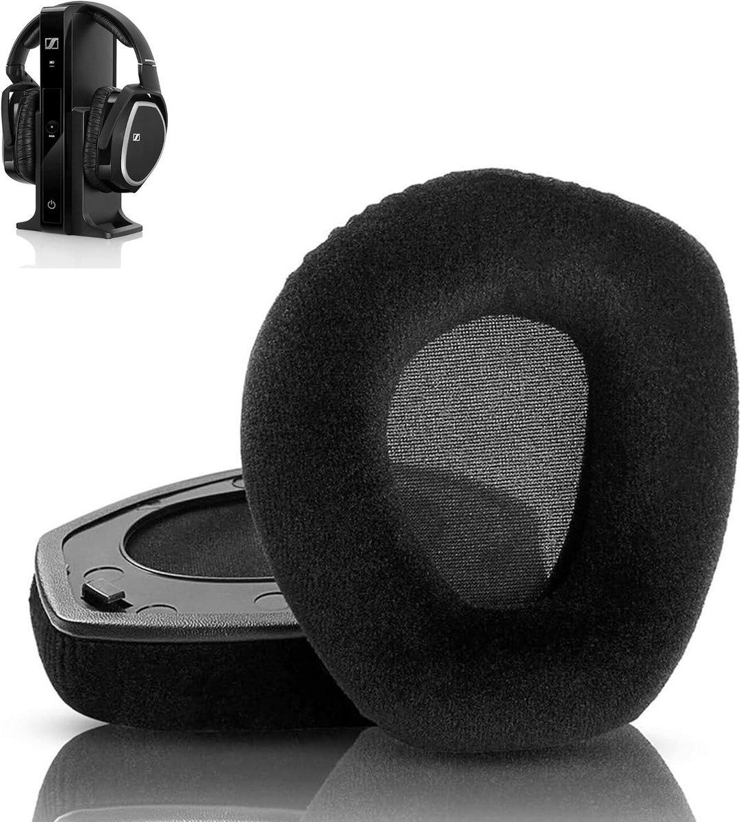 Vervangende oorkussens voor Sennheiser RS165 HDR165 RS175 HDR175 - Zacht materiaal - Comfortabele pasvorm - ShopVlot