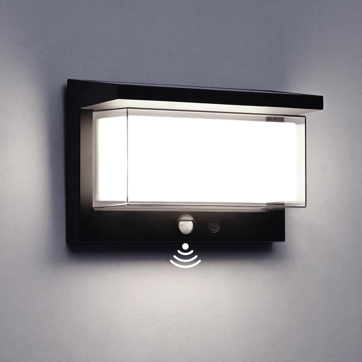 Solar Buitenlamp met Bewegingssensor - IP65 Waterdicht - 6000 K Koude Wit - Automatische Aan/Uit voor Tuin - ShopVlot