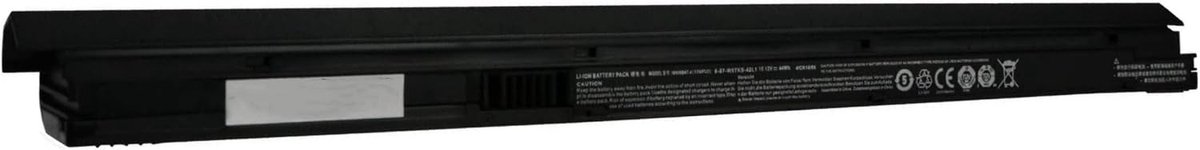 Accu voor Clevo W950 - Li-ion 15.12V - 44Wh capaciteit - Tot 500 oplaadcycli - ShopVlot