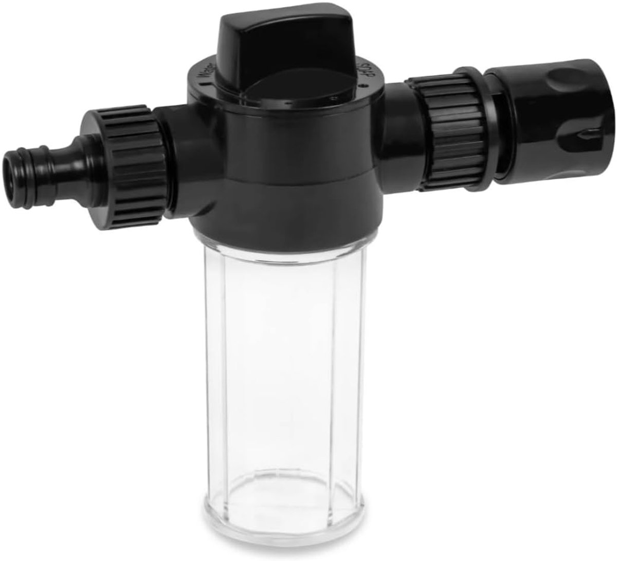 Seifenspender voor telescoopwasborstel - universele slangkoppeling - precisie soapdispenser - eenvoudig gebruik - ShopVlot