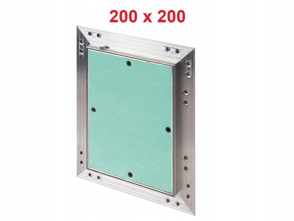 Inspectieluik Aluminium 20x20 cm - Makkelijk Toegankelijk