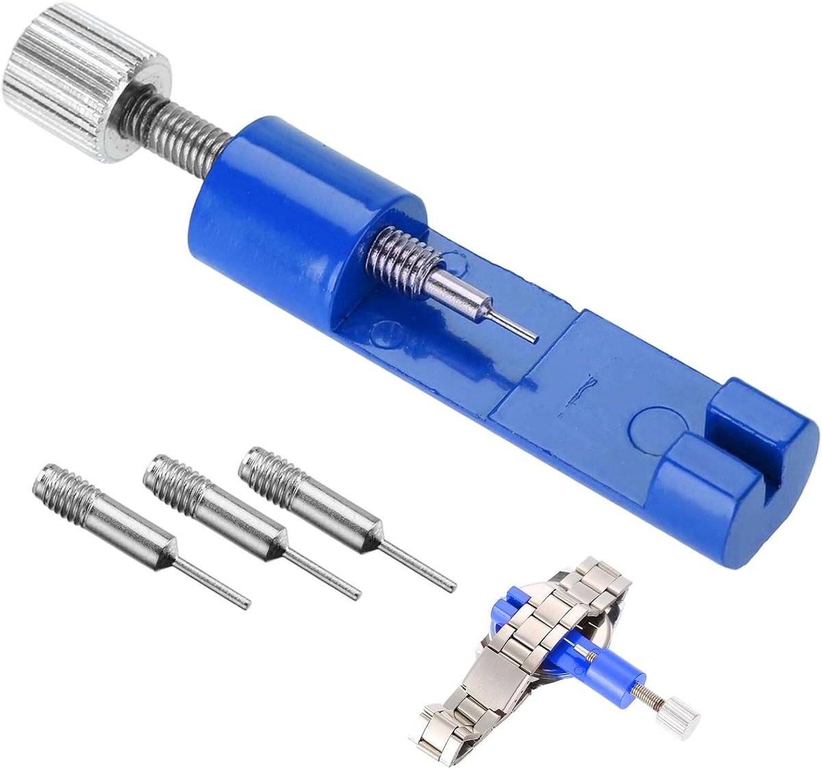 Horloge reparatietools - Set met 3 pennen - Voor het verwijderen van horlogebanden - Gemakkelijk in gebruik - ShopVlot