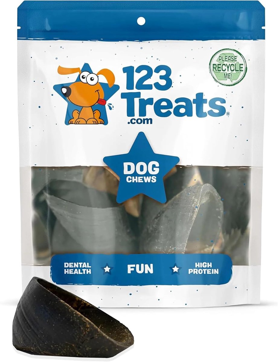 Hondenkluiven 123 Treats - 100% Natuurlijk - Groente - Voor Mondgezondheid - 25 Stuks - ShopVlot