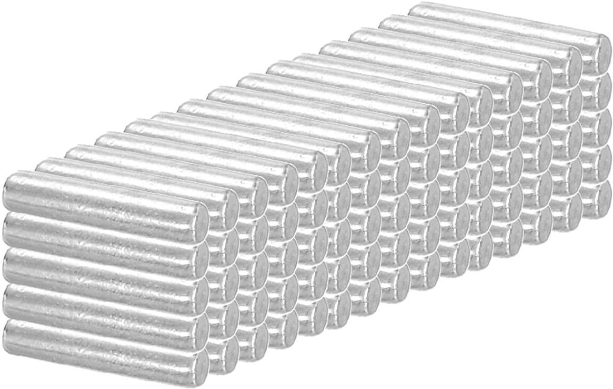 304 vergrendelingspinnen van roestvrij staal 2,5 x 10 mm (3/32 inch diameter), 100 stuks vergrendelingspinnen van gehard metaal, reservepennen voor stapelbedmontage