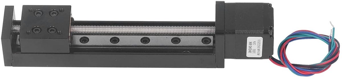100mm Slag Lineaire Tafel, X Y Z Assen 28 Stappenmotor Single Rail Linear Motion Stage Linear Motion Stage voor 3D Printer DIY CNC