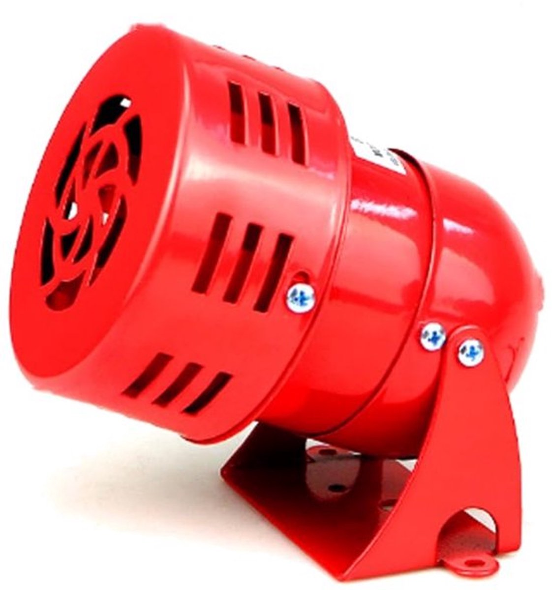 Motoralarm sirene met gouden kroon 114 dB