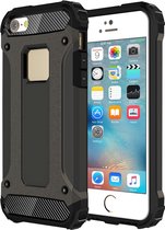 Mobigear Outdoor Hardcase Hoesje - Geschikt voor Apple iPhone 5 - Gunmetal