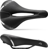 Zadel Selle Italia lady Gel Flow manganese S2 Zwart