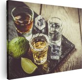 Artaza Canvas Schilderij Alcoholische Drankjes - Drank - 40x30 - Klein - Foto Op Canvas - Canvas Print