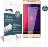 dipos I 2x Pantserfolie helder compatibel met Gionee Steel 2 Beschermfolie 9H screen-protector