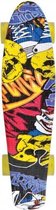 Retro skateboard Free spirit party 56 cm