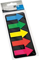 post-it markers pijl 25 x 45 mm papier 125 stuks