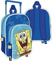 rugzak Spongebob junior 36 x 24 cm polyester blauw