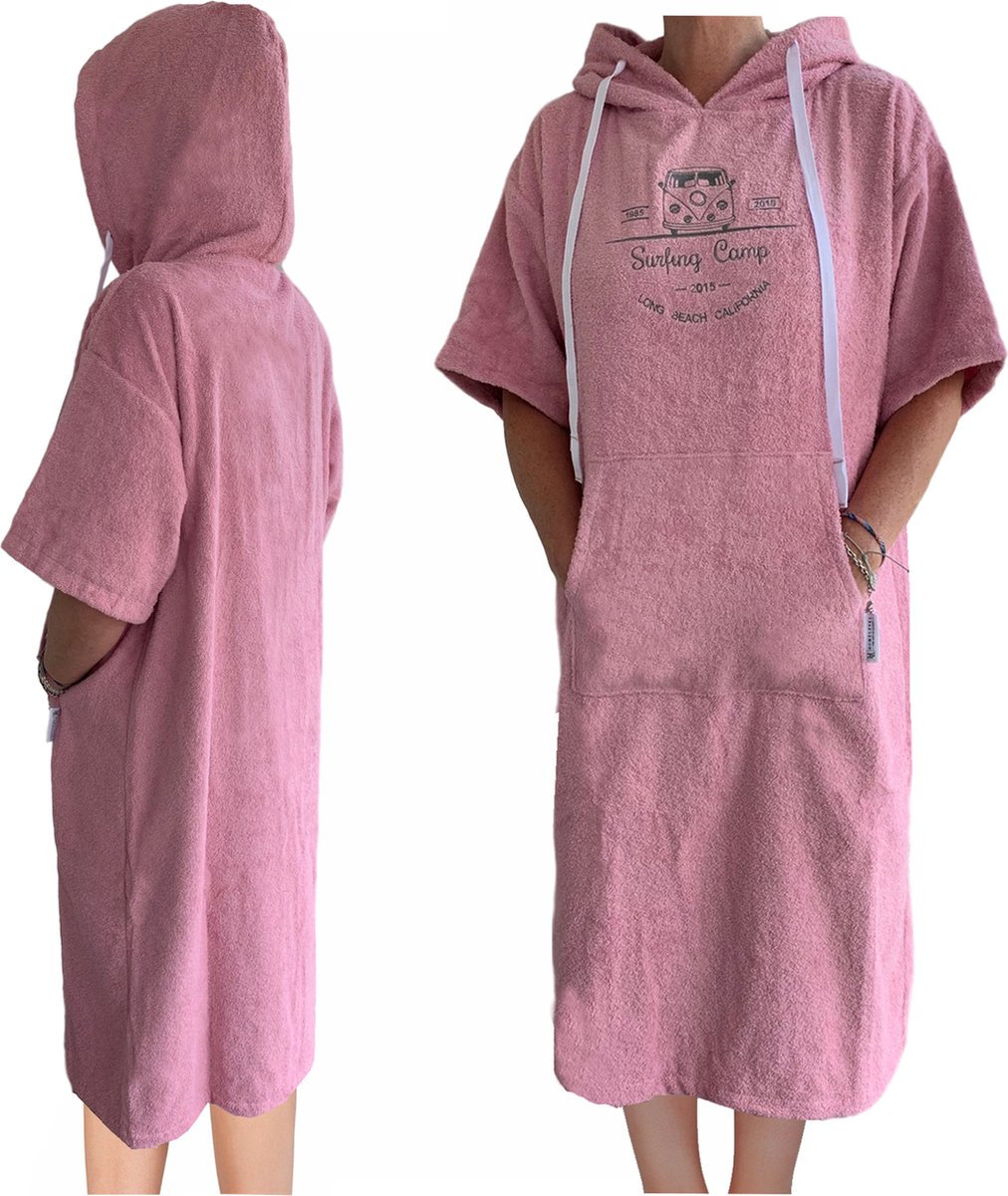 HOMELEVEL badstof poncho voor kinderen