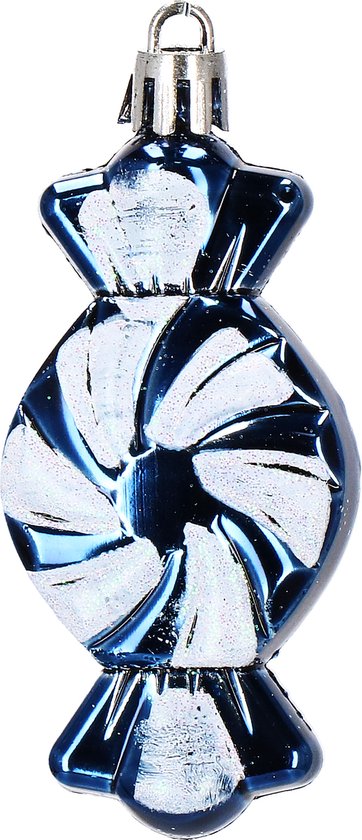 Boules de Boules de Noël Springos | Décorations de Noël | Incassable | 77 pièces | Bleu marine