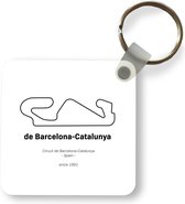 Sleutelhanger - Uitdeelcadeautjes - F1 - Circuit - Barcelona - Plastic