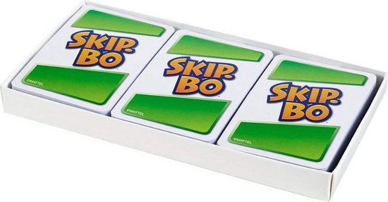 Thumbnail van een extra afbeelding van het spel Spellenbundel - Kaartspellen - 3 Stuks - Boonanza & Skip-Bo & Stef Stuntpiloot