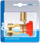 Pro Plus Accupoolklem met Stroomonderbreker Haaks - Ø 17.5 mm - Min Pool (-) - blister
