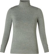 YESTA Yuena Essential Trui - Dark Grey/Melange - maat 3(52)