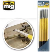 Rubber Brush Set - Ammo by Mig Jimenez - A.MIG-7606