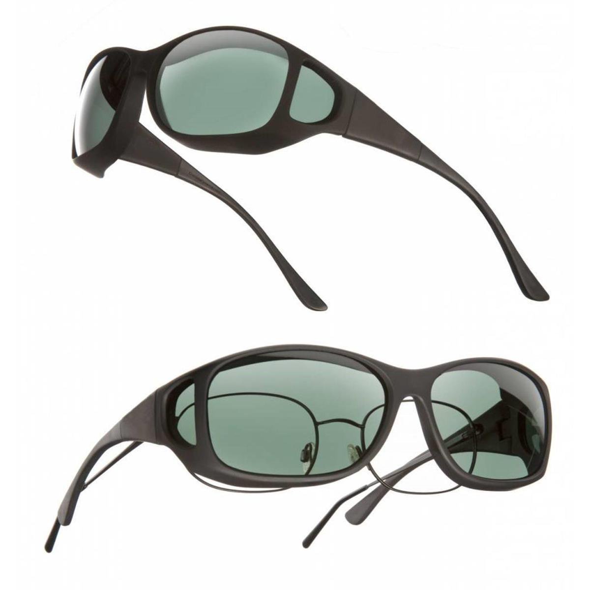 Benson Overzetbril - Overzetzonnebril Zwart Montuur