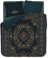 Pip Studio dekbedovertrek Forest Carpet dark blue - extra kussensloop (60x70 cm)