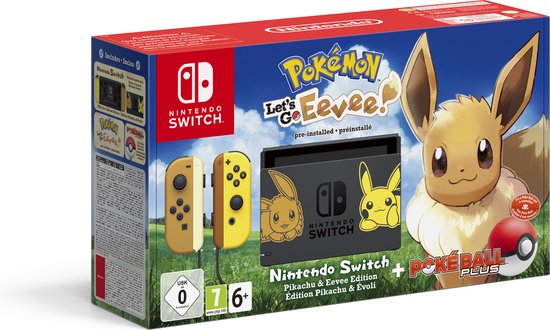 Nintendo switch let's go eevee bundle outlet
