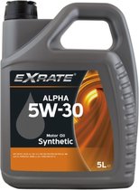 Exrate Motorolie 5W30 Alpha Synthetisch - 5 Liter