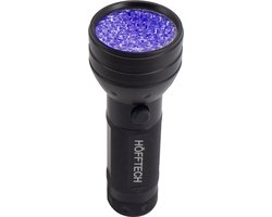 Hofftech zaklamp UV Licht - 51 LED's - 5 Watt - Geld - Urine & Overige - Aluminium