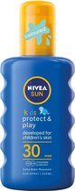 Nivea Sun Kids Protect&Play Factor 30 pompspray 200ml