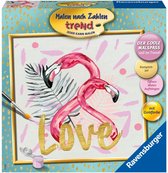 Ravensburger schilderen op nummer Love - Hobbypakket