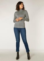 YEST Yuen Essential Trui - Dark Grey/Melange - maat 40