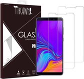 Tikawi x2 Gehard Glas 9H Samsung Galaxy A9 2018 Hoge Weerstand Screenprotector - [Anti-vingerafdruk] - Beschermende film x2