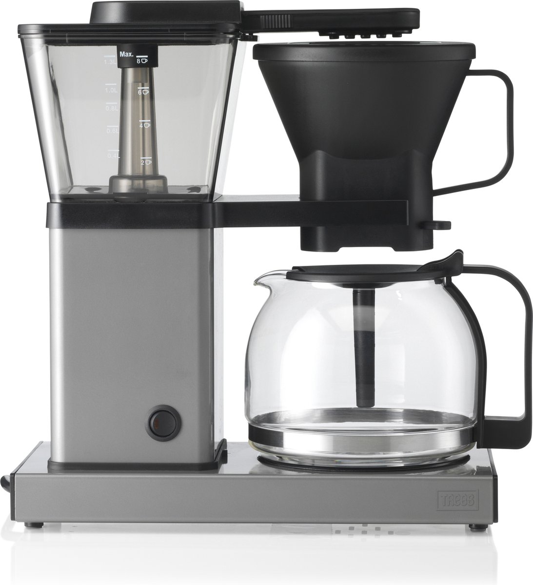 Trebs 24110 - Filter koffie expert - 1,3L - Aluminium