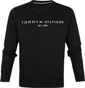 Tommy Hilfiger Trui Logo Zwart - maat L