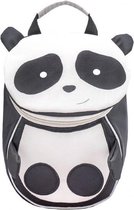 rugzak panda 25 x 18 cm polyester 4 liter zwart/wit