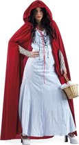 Roodkapje Kostuum | Gotisch Roodkapje Lust De Wolf Rauw | Vrouw | Maat 42 | Halloween | Verkleedkleding