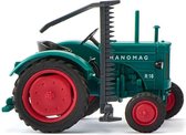 miniatuurtractor Hanomag R 16 1:87 donkergroen