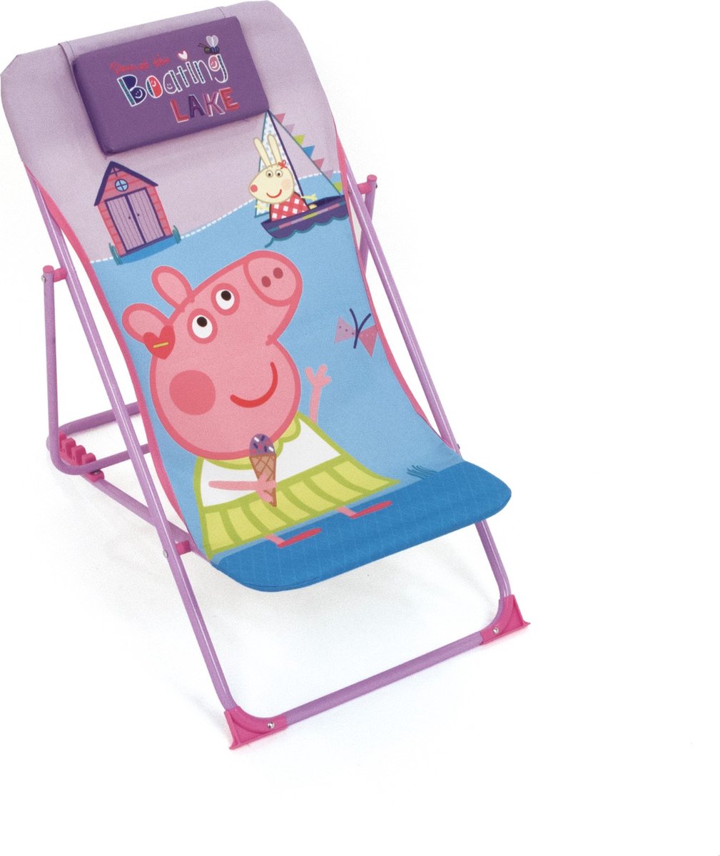 Nickelodeon Loungestoel Peppa Pig 66 X 61 Cm Polyester/staal Paars