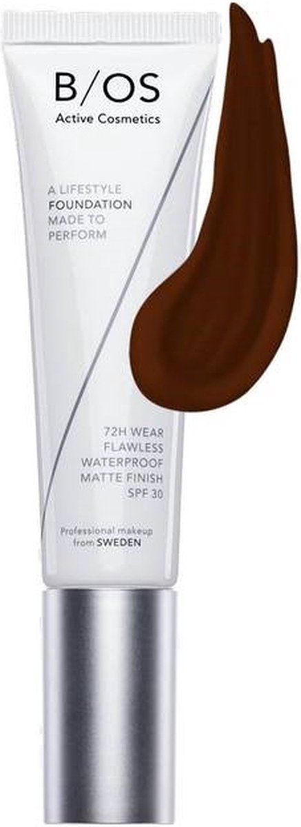 Base Of Sweden Waterproof Full Coverage Foundation Spf 30 (powerful) 30 Ml