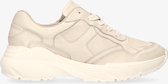 Tango | Kaylee 10-bu bone white leather jogger - bone white sole | Maat: 42