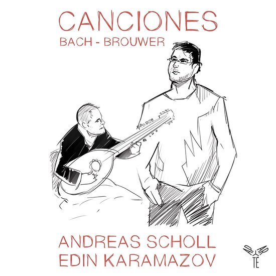 Andreas Scholl Edin Karamazov - Canciones: Bach - Brouwer (CD)
