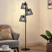 Lindby - vloerlamp - 3 lichts - staal - H: 150.3 cm - E27