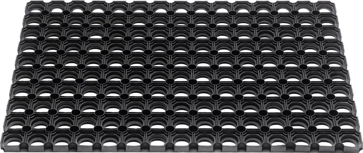 HAMAT deurmat Domino 80x120cm Zwart