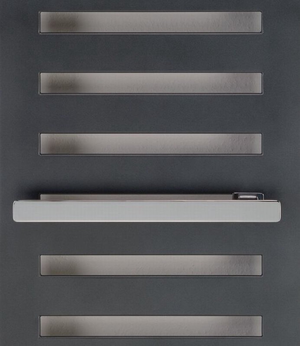 Zehnder Metropolitan handdoekstang voor radiator 40 cm. breed, chroom