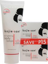 Kojie San kennismakingspakket skin lightening zeep + lotion