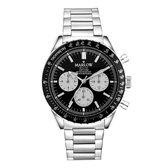 Marlow Miller chronograaf horloge met stalen band