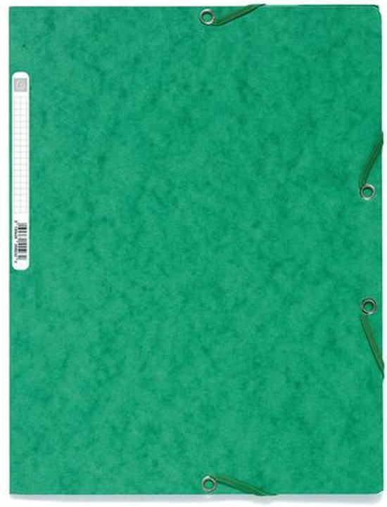 Cartelletta Elastica EXACOMPTA PUNCHY+ - 375 G/mq, Chiusura Con Elastico, Per Archiviazione Rapida